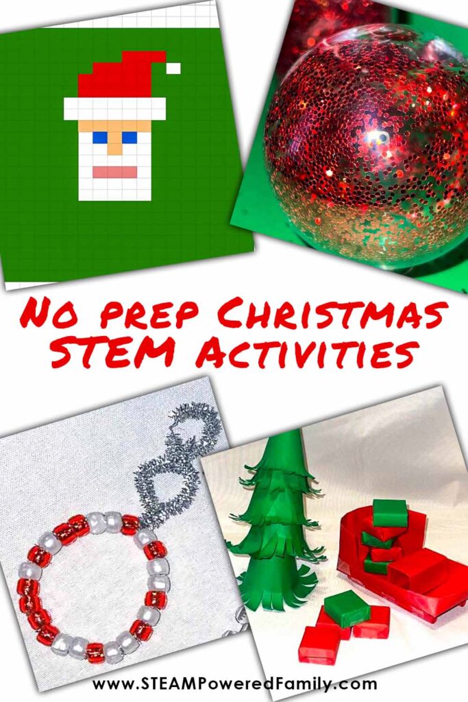 No prep Christmas STEM