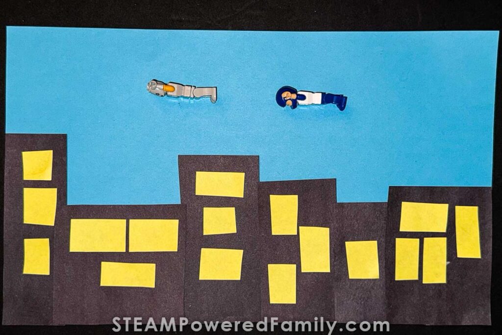 Superhero flying craft