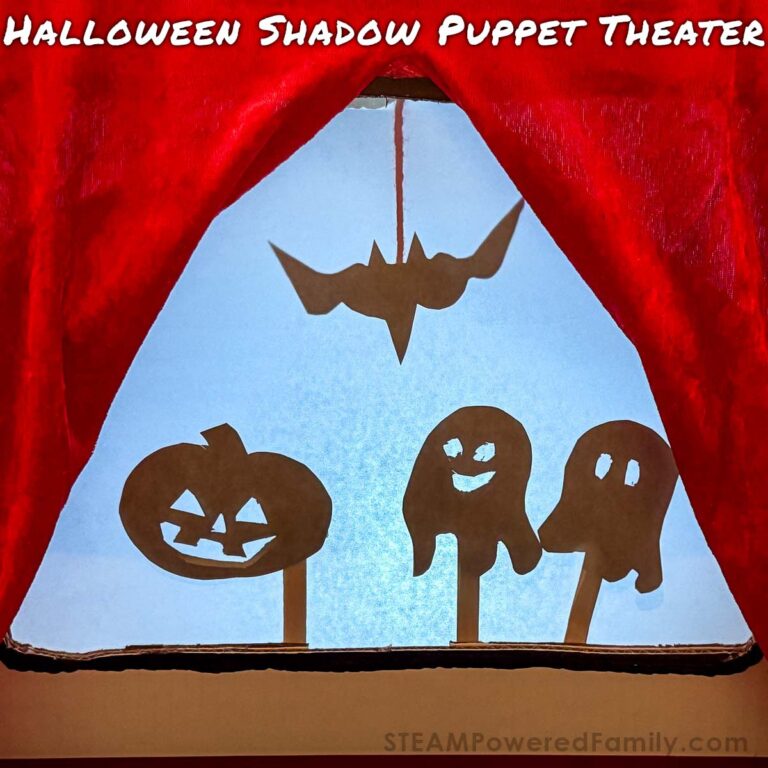 Halloween Shadow Puppet Theater – Spooky STEAM Project
