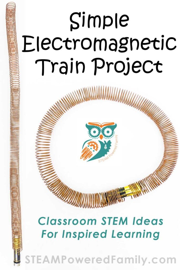 Electromagnetic Train STEM project