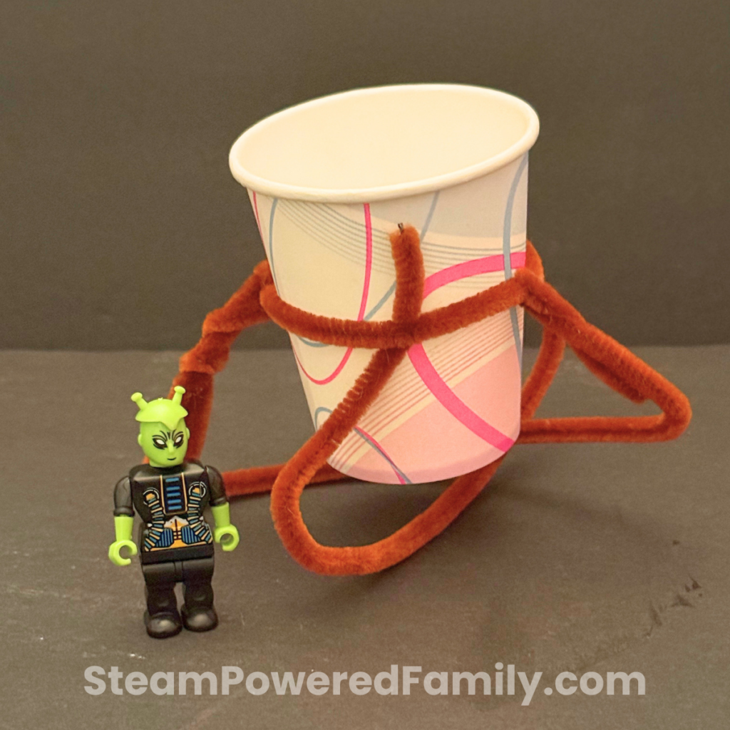 Pipe cleaner lunar lander challenge