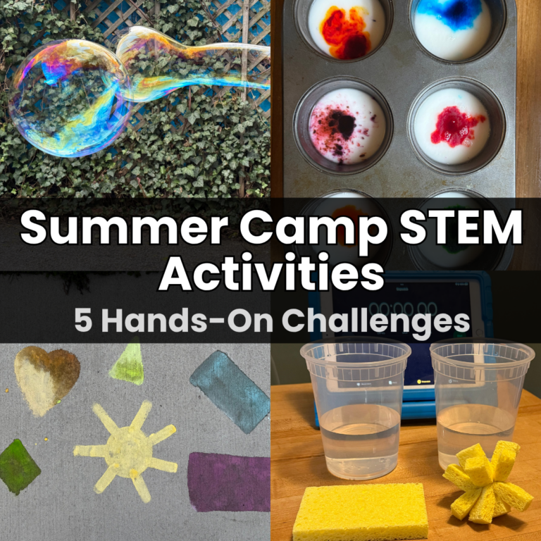 Summer Camp STEM Activities for Kids (5 Ideas)