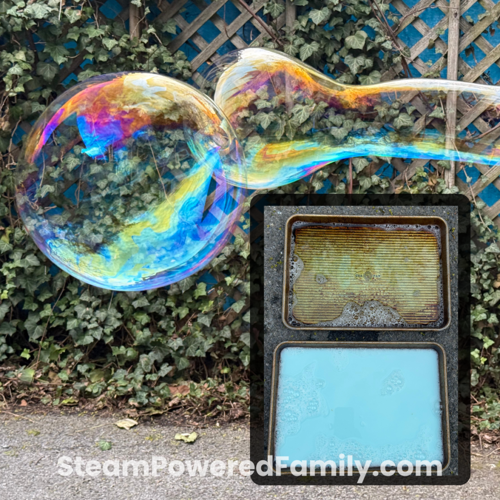 The great big bubble comparison - compare the strength and size of bubbles with this summer camp STEM activity. 