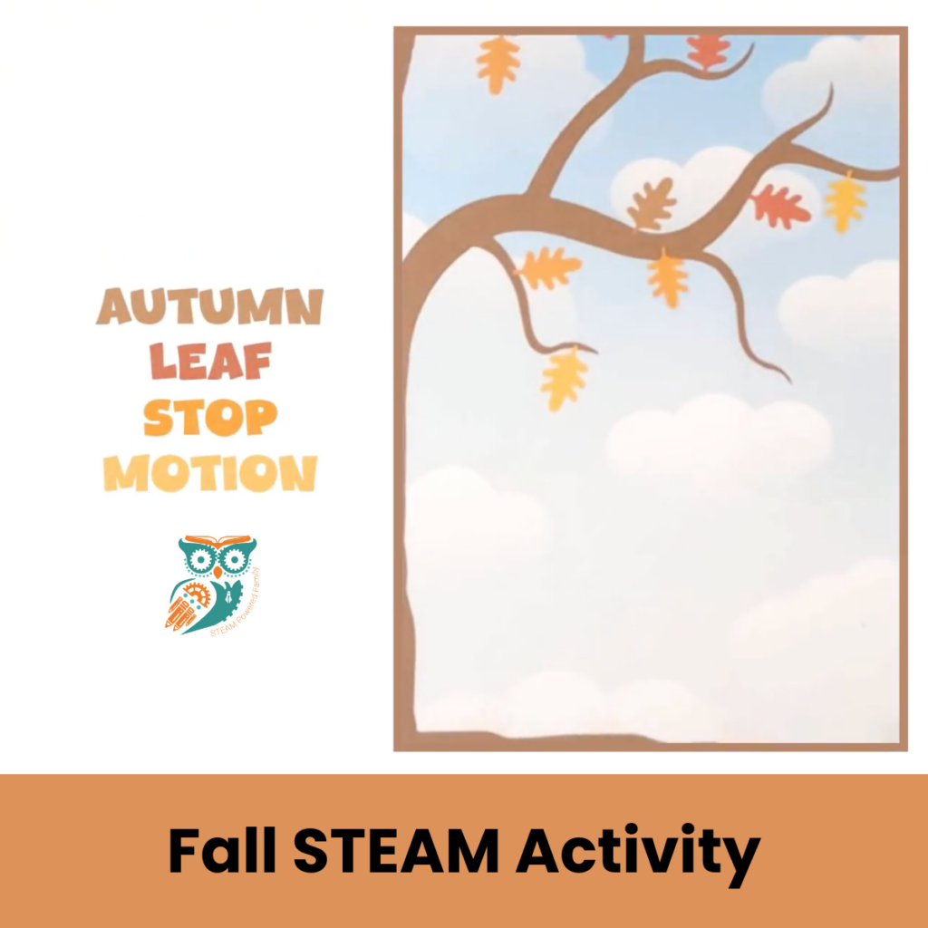 autumn leaf stop motion