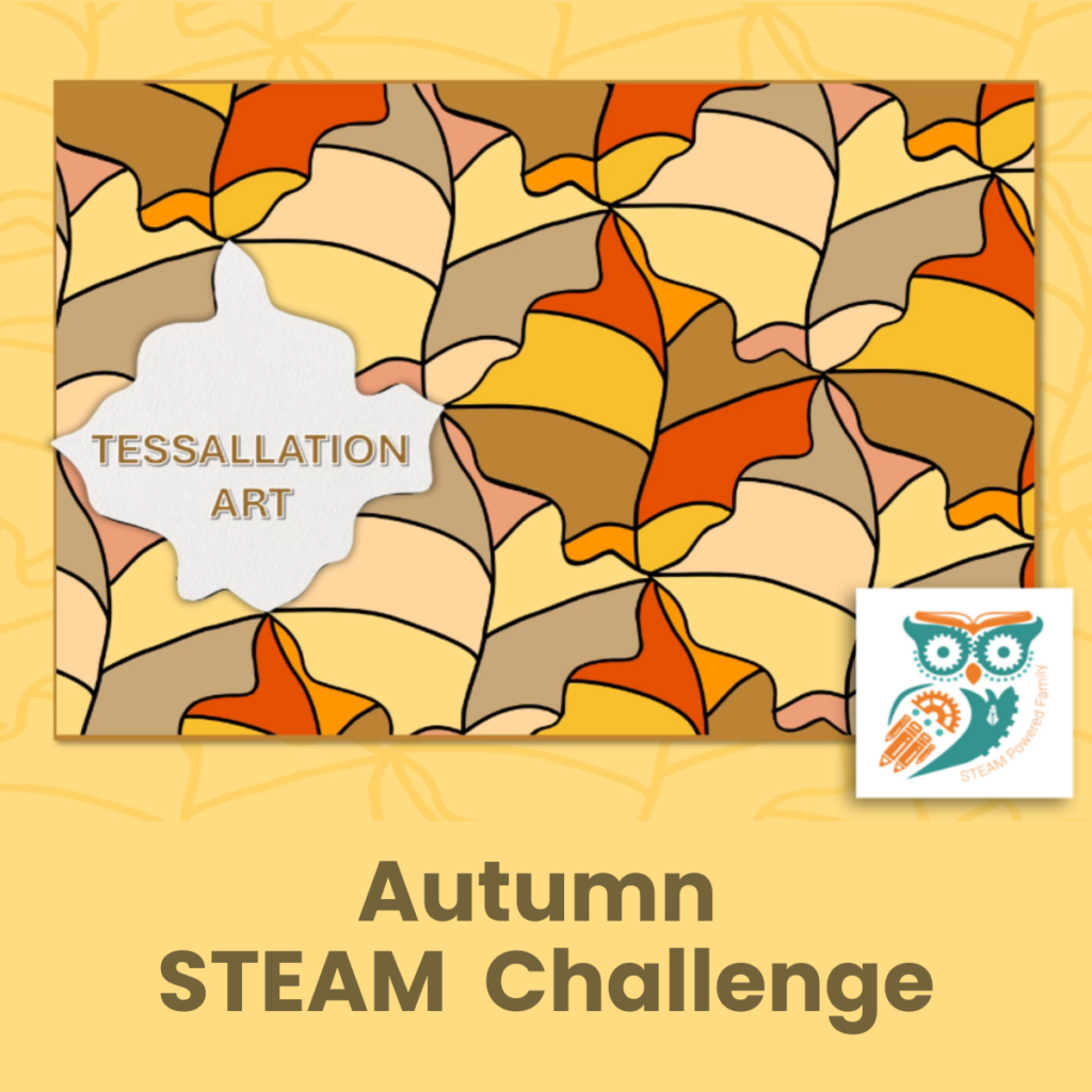 autumn tessellation art challenge
